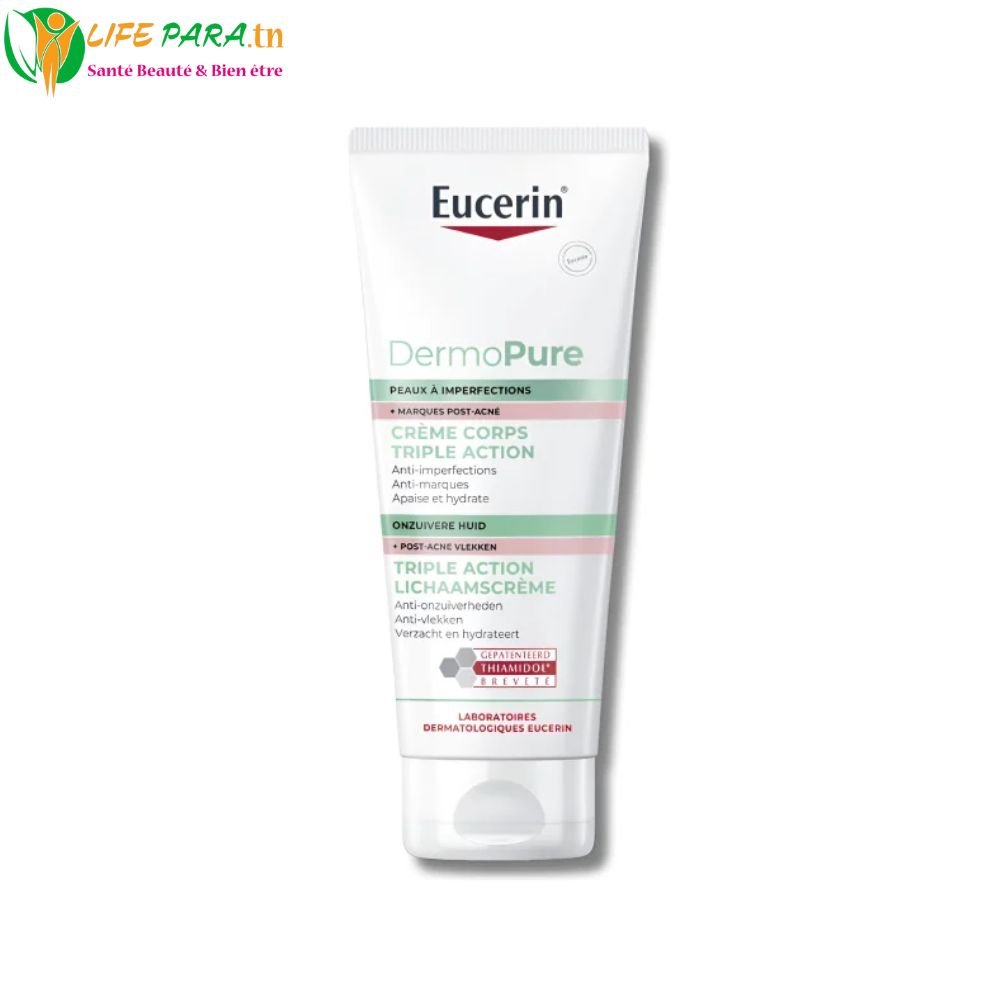 EUCERIN DERMOPURE Crème Corps Triple Action 200 ml EUCERIN DERMOPURE Crème Corps Triple Action 200 ml