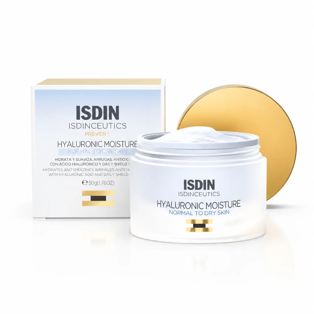 ISDIN Isdinceutics Hyaluronic Moisture Crème Peaux Normales à Sèches 50g ISDIN Isdinceutics Hyaluronic Moisture Crème Peaux Normales à Sèches 50g