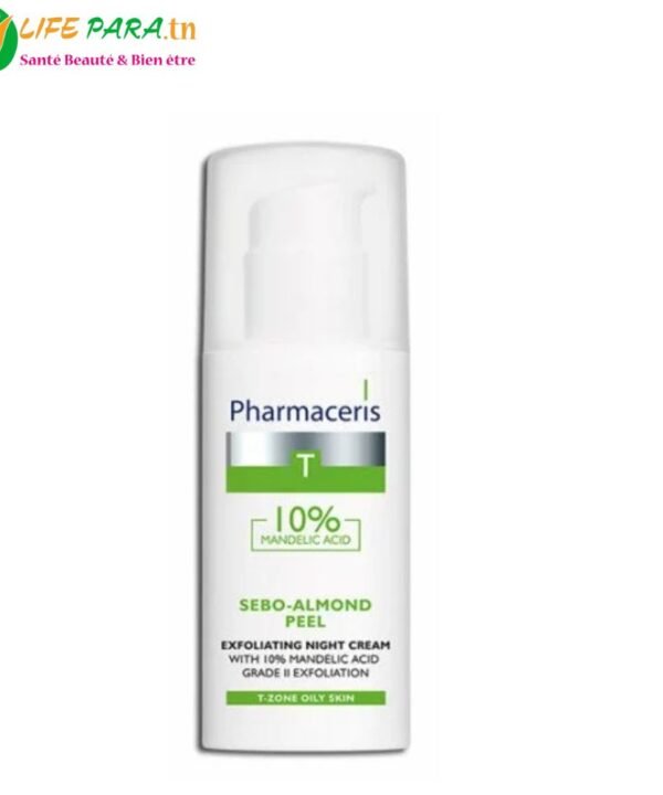 PHARMACERIS T SEBO ALMOND PELL crème de nuit exfoliante 50 ml