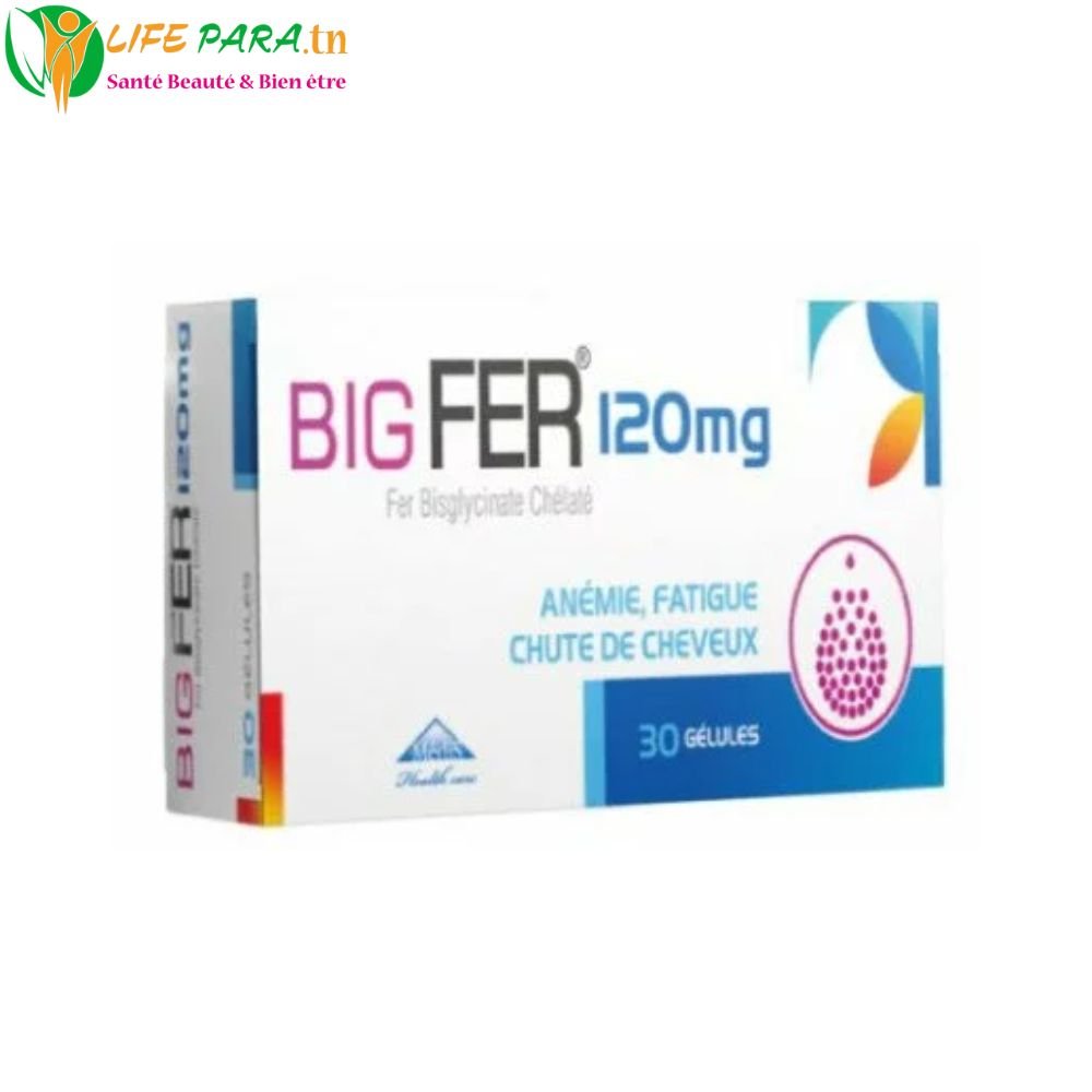 BIGFER 120 MG 30 gélules