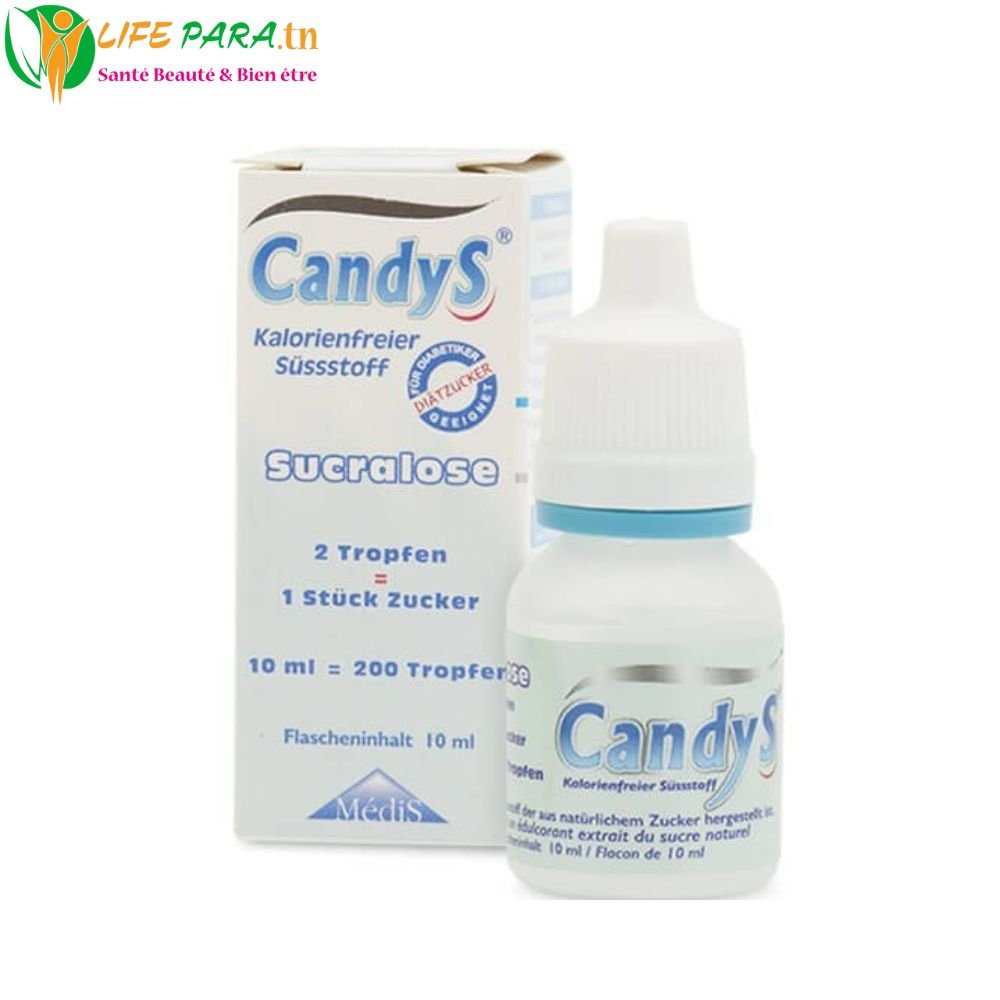 CANDYS 10 mL – Gouttes édulcorantes au sucralose