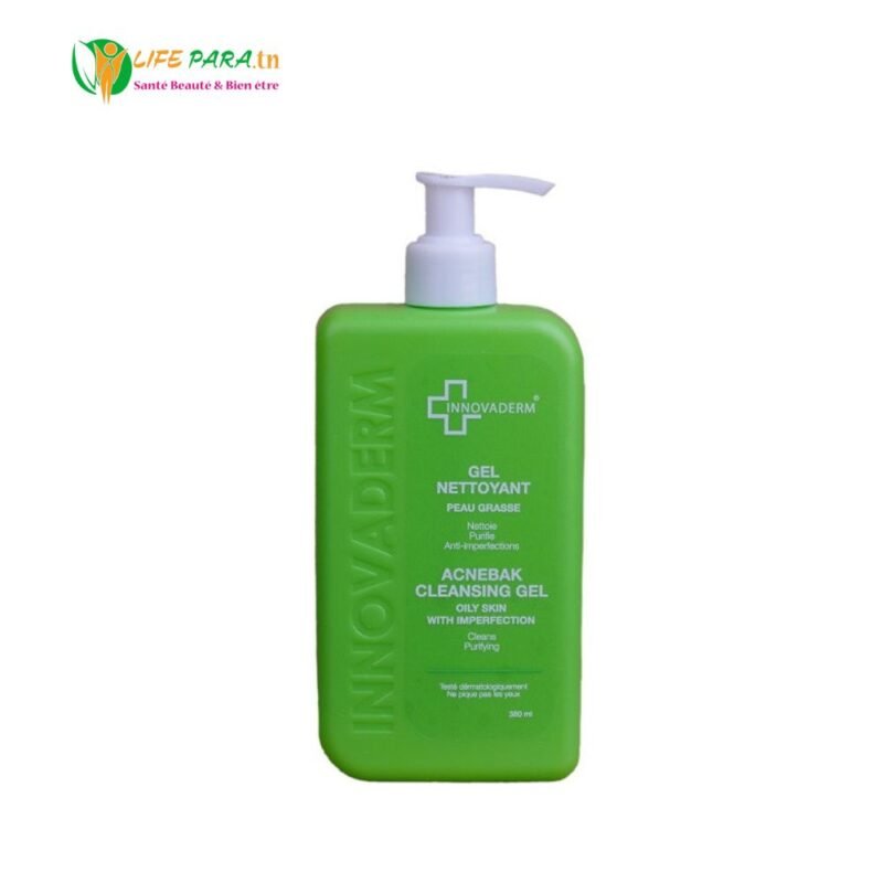 INNOVADERM ACNEBAK Gel Nettoyant (380 ml)