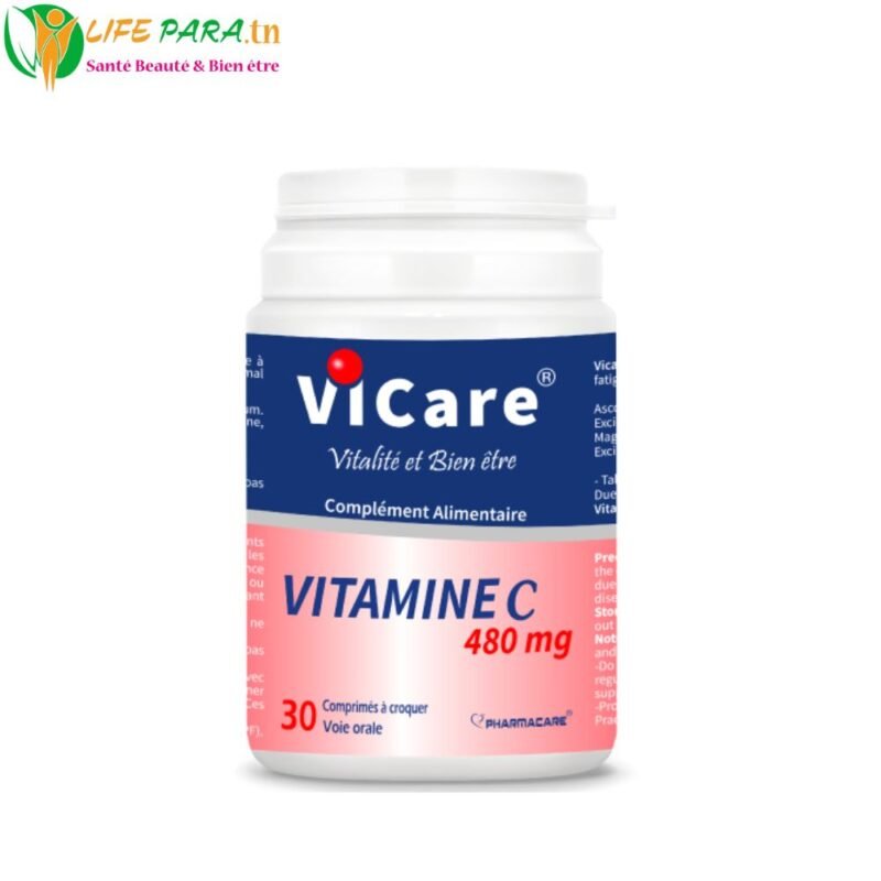 Pharmacare Vicare C 480 mg 30 comprimés à croquer