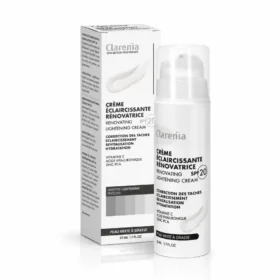 Clarenia Crème Éclaircissante Rénovatrice SPF20 Peau Mixte à Grasse 50 ml