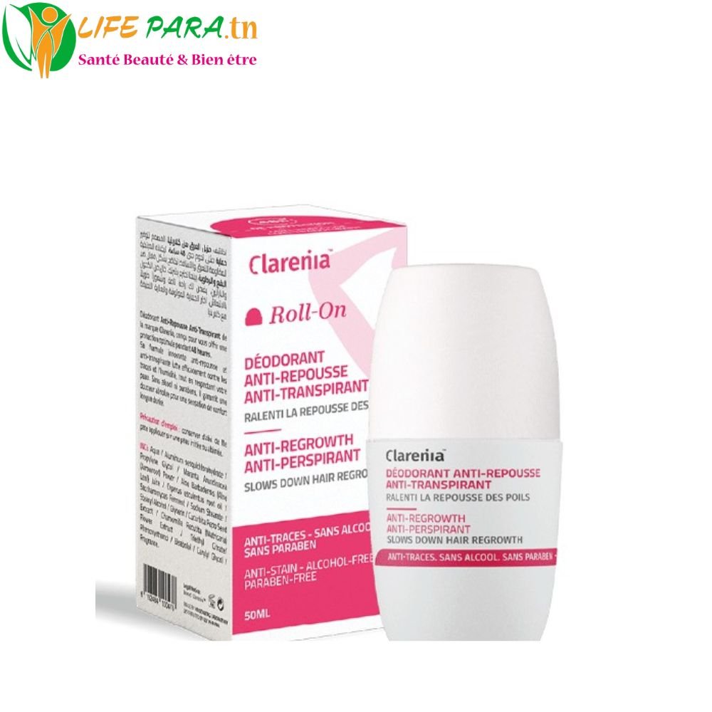 Clarenia Déodorant Anti Repousse Anti Transpirant 50 ml