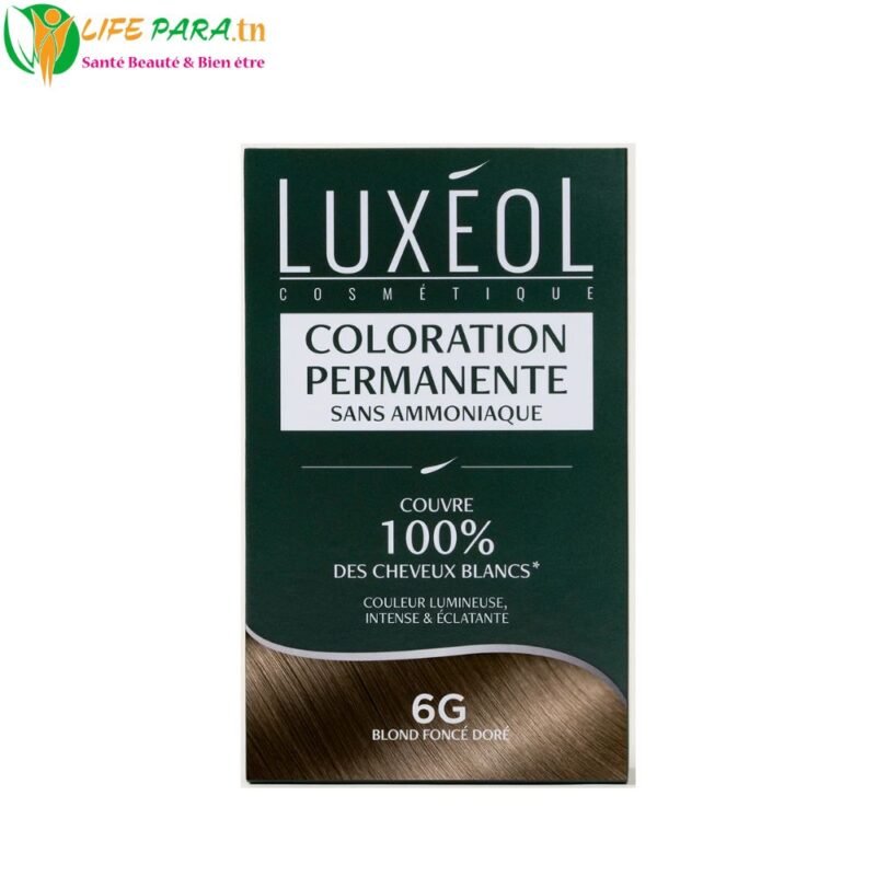 Luxeol Coloration Sans Ammoniaque 6G (Blond Foncé Doré) (1)