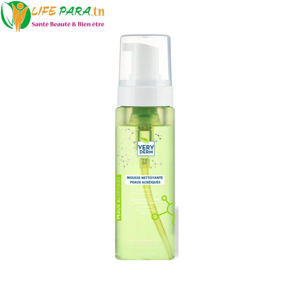 Very Derm Mousse nettoyante peaux à tendance acnéique 200 ml