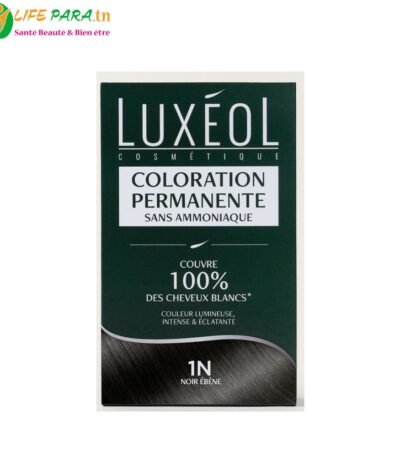 Luxeol Coloration Sans Ammoniaque 1N – Noir Ébène