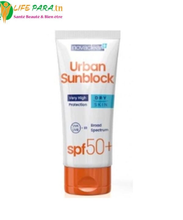 Novaclear Urban Sunblock Peau Sèche SPF50+ 40 ml