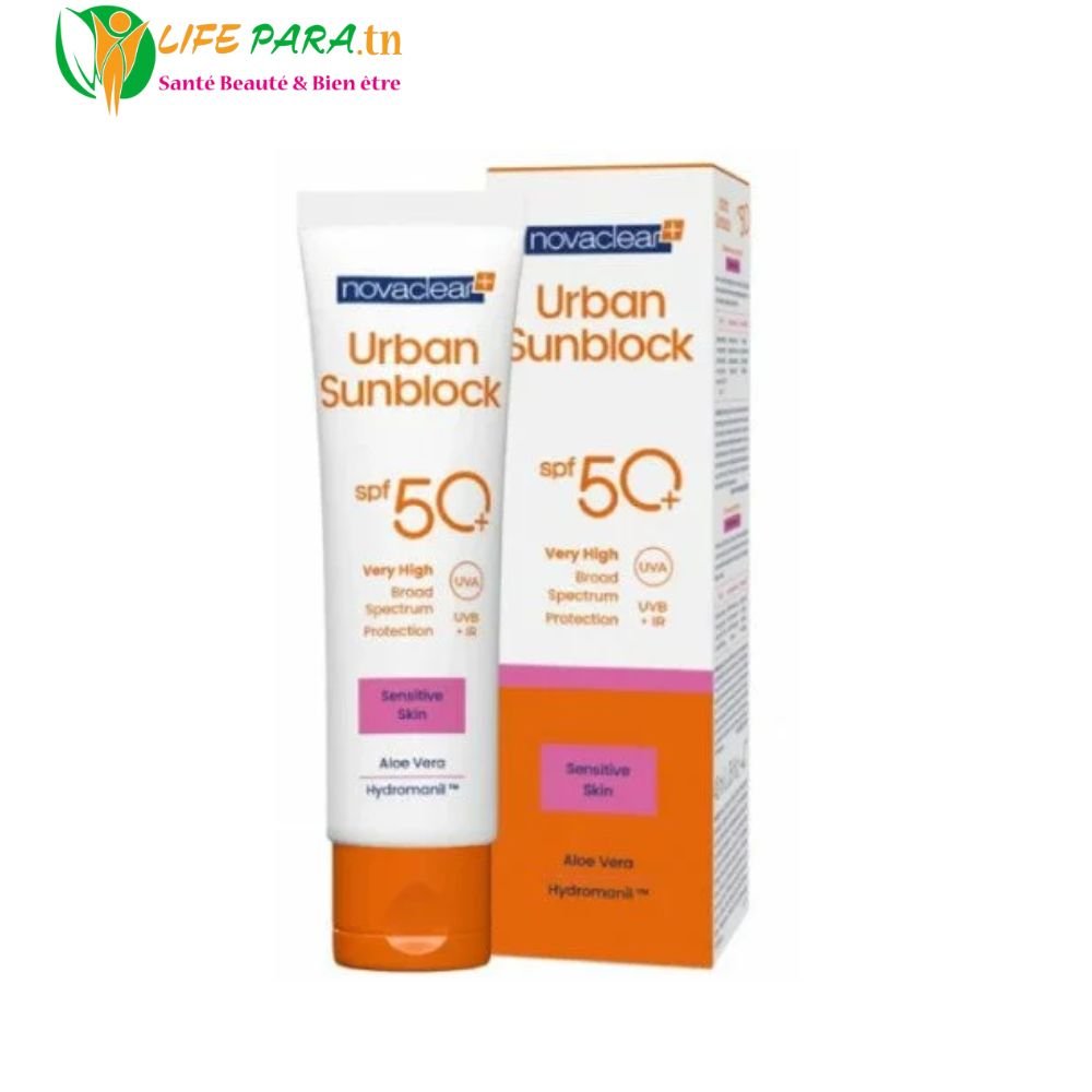 Novaclear Urban Sunblock Sensitive Skin SPF50+ 40 ml Novaclear Urban Sunblock Sensitive Skin SPF50+ 40 ml
