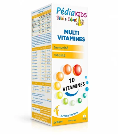 Pédiakids Multi Vitamines Banane 150 ml