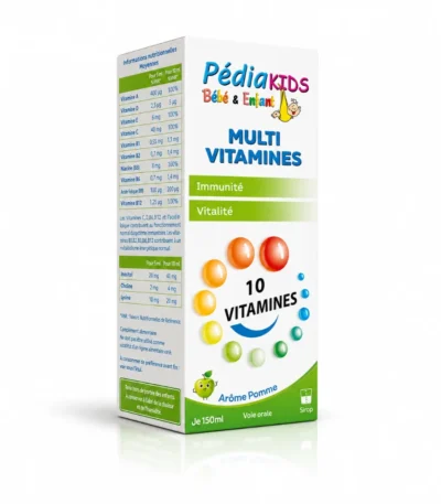 Pédiakids Multi Vitamines Pomme 150 ml