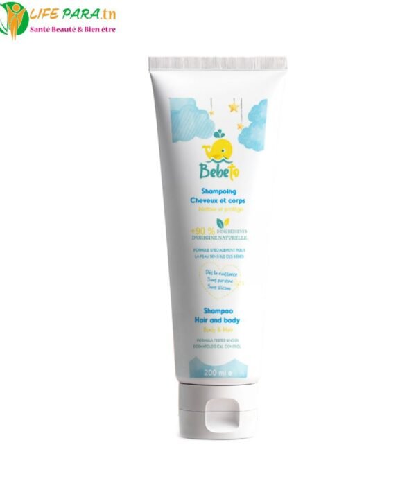 BEBETO Shampooing Cheveux et Corps 200 ml