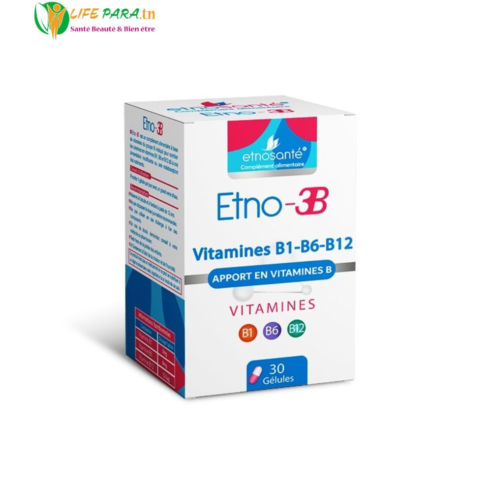 ETNOSANTE ETNO-3B Apport en Vitamines B – 30 Gélules