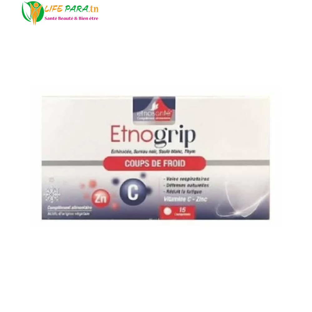 ETNOSANTE ETNOGRIP Coups de Froid 15 Comprimés