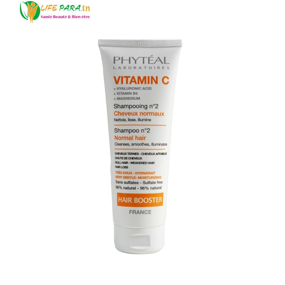 PHYTEAL Vitamine C Shampooing N°2 – Cheveux Normaux 250 ml