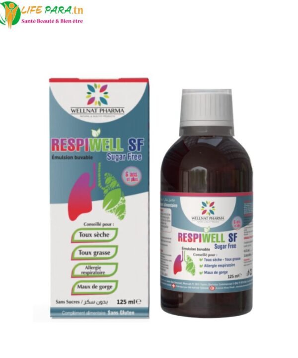 RESPIWELL Sirop Sans Sucre 125mL