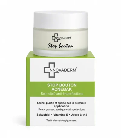 INNOVADERM Stop Bouton ACNEBAK (Tube de 15g)