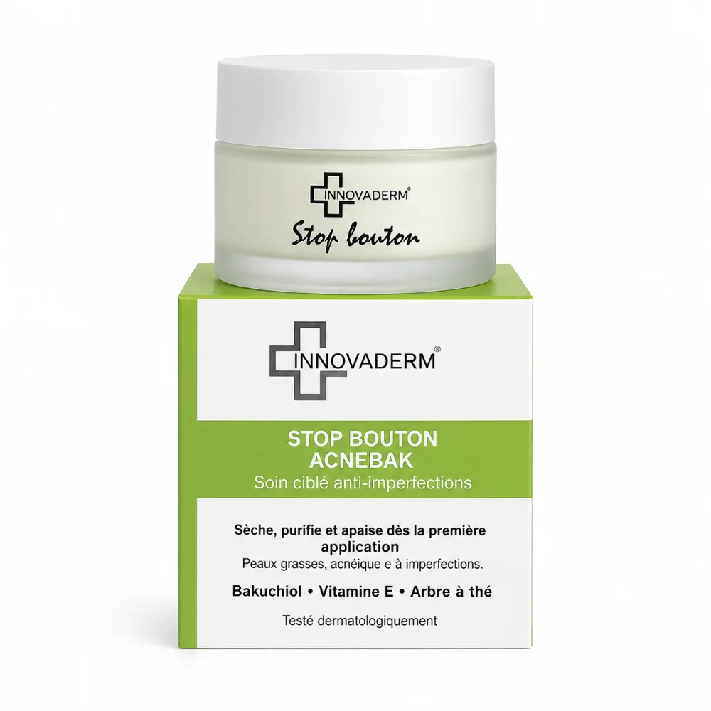 INNOVADERM Stop Bouton ACNEBAK (Tube de 15g)